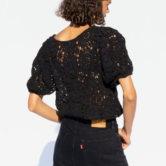 Free People Sand Dune Crochet Bodysuit - Picture 2 of 6